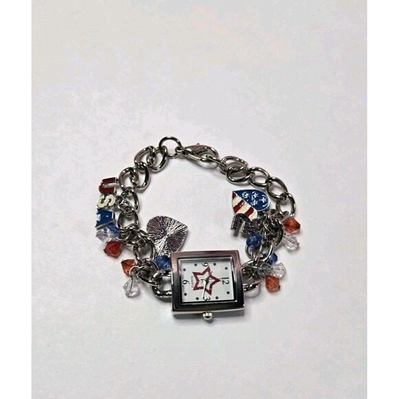 Jewelry Lot Patriotic Flag USA Theme Clean Curated Bundle Free Gift - Picture 11 of 16